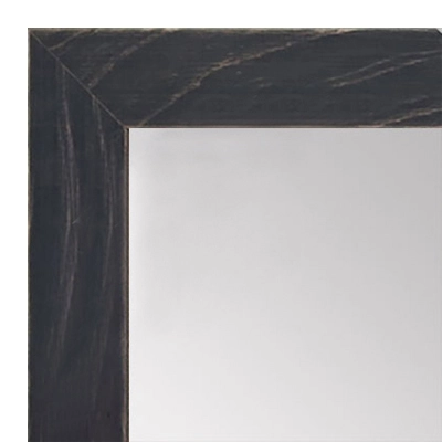 MR1533-1 Distressed Black - Medium Custom Wall Mirror