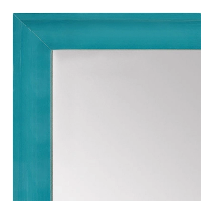 MR1536-5 Glossy Blue - Small Custom Wall Mirror Custom Floor Mirror