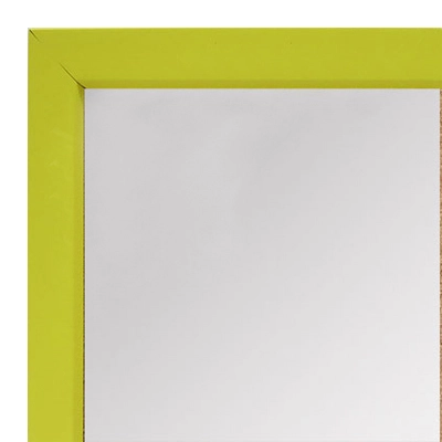 MR1538-5 Yellow - Very Small Custom Wall Mirror - Custom Bathroom Mirror