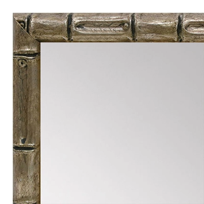 MR1549-3 Soft Champagne - Tropical Bamboo - Small Custom Wall Mirror Custom Floor Mirror