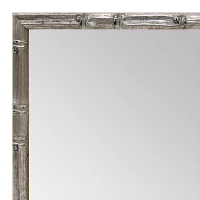MR1550-3 Soft Champagne - Tropical Bamboo - Very Small Custom Wall Mirror