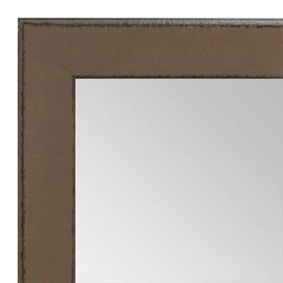 MR1570-10 Distressed Light Brown - Medium Custom Wall Mirror