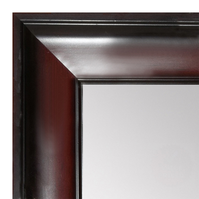 MR1864-2 Cherry Mahogany - Value Priced - Large Custom Wall Mirror Custom Floor Mirror