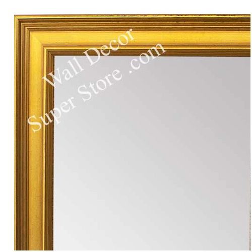 MR1965-5 Distressed Gold Flat 1" Wide